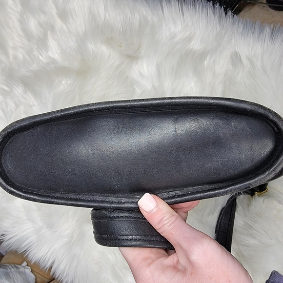 Vintage Coach black leather bucket bag - Picture 3 of 6